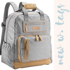 new w. tags: JJ Cole Papago diaper bag, baby pack
